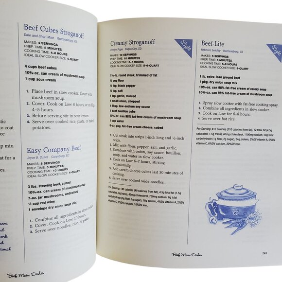 Best Slow Cooker Recipes Big Cookbook Fix It and Forget It 2008 Phyllis Good - Picture 6 of 9